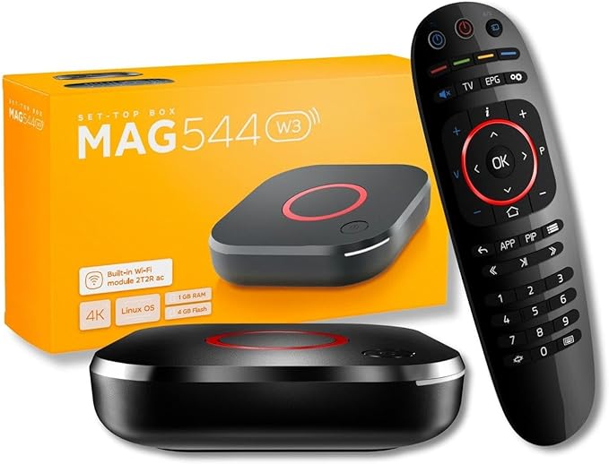 Raxxio MAG544w3 TV Set-Top Box - 4K HDR TV Streaming