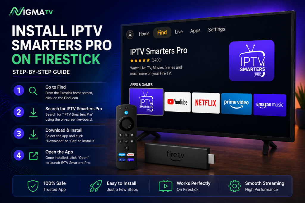 Install IPTV Smarters Pro on Firestick step by step