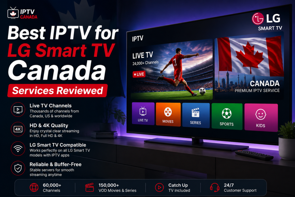 Best IPTV for LG Smart TV Canada Services Reviewed