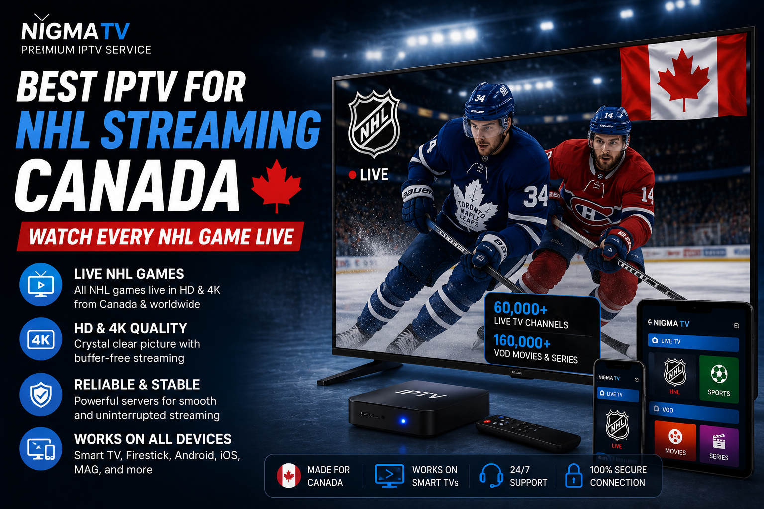 NHL streaming Canada