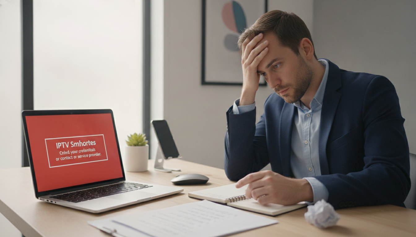 iptv smarters failed to authorize​