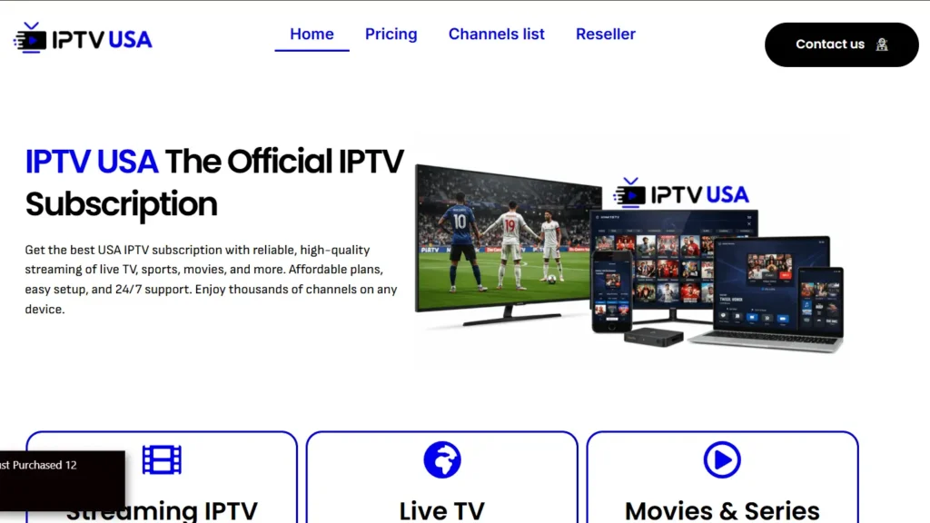 IPTV USA Official IPTV USA Official
