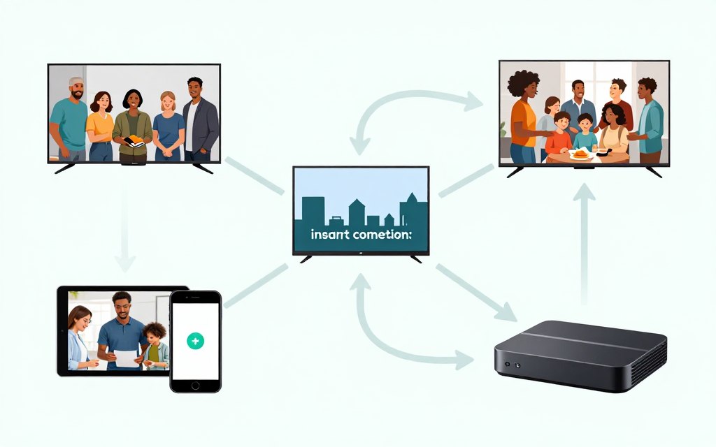 IPTV protocol television delivery from content internet service to devices