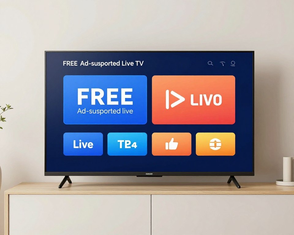 budget legal IPTV and free live channels on a smart TV